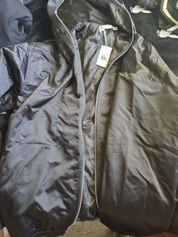MNML Full Zip Paneled Fight Jacket