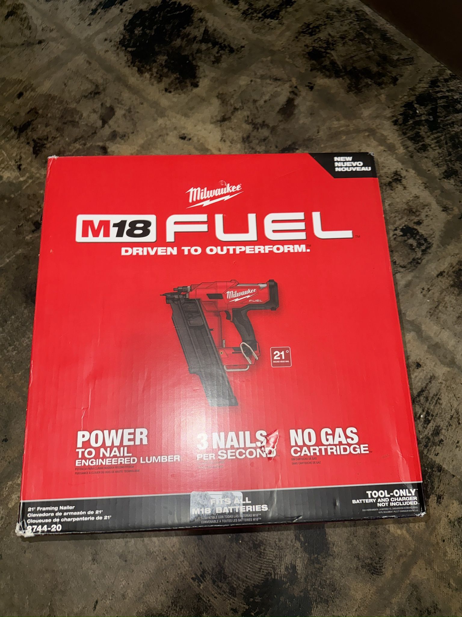 Milwaukee 21 Framing Nailer