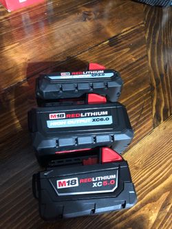 M18 batteries