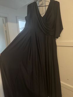 Women’s 2X black elegant dress