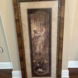 Antique Golf Paintings