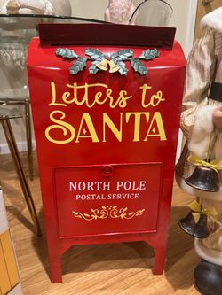 Large Santa mailbox