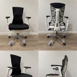 New Herman Miller Embody / Logitech Ergonomic Chair( Starting Price)