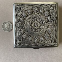 Antique Persian Solid Sterling Box