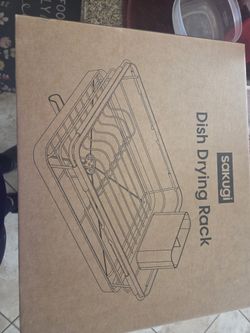 Black Dish Drying Rack