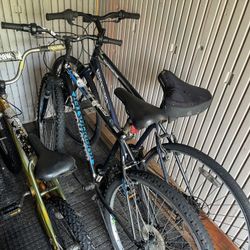 Lot of 3 Bicycles (To fix or for parts)