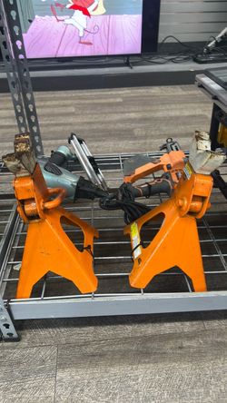 Orange Jack Stands Pair