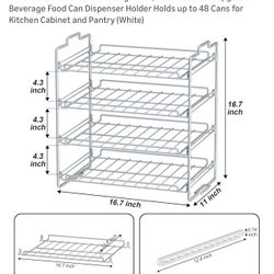 Multi Use Rack Good For Hats, Cans, Etc…