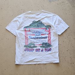 Vintage Budweiser Jump On A Bud shirt