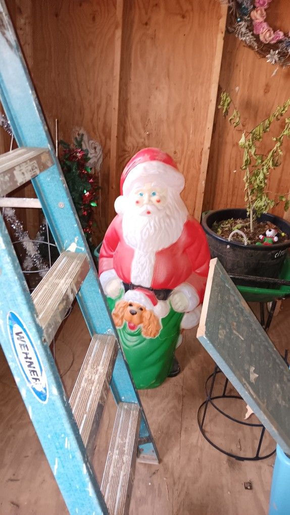 SANTA CLAUSE YARD DECOR CHRISTMAS
