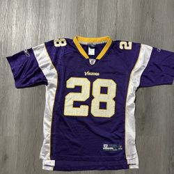 Adrian Peterson Jersey Size Youth Large
