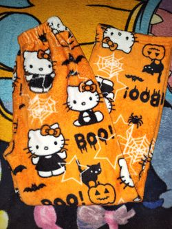 Hello Kitty spooky pajama pants