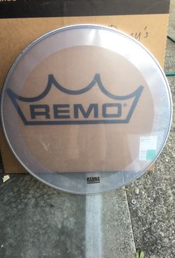 Clear TAMA bass drumhead, 2 1/2”