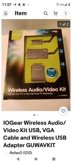 Wireless Audio/video kit