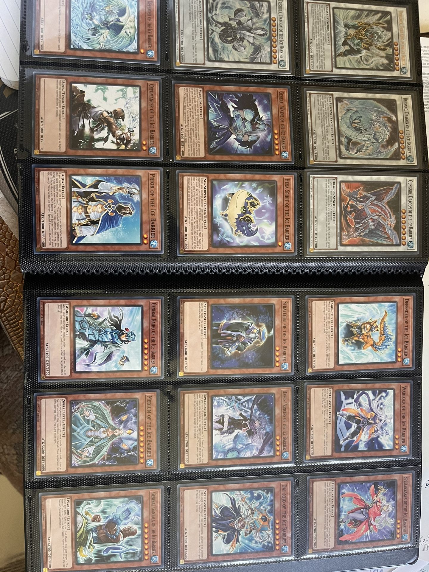 yugioh egyptian god cards binder Yu-Gi-Oh! Egyptian God 9 Pocket Binder