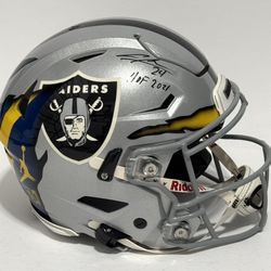 3d football helmet raiders Las Vegas Riddell Speed Display and not to be worn or used for play 3D Printed Las Vegas Raiders