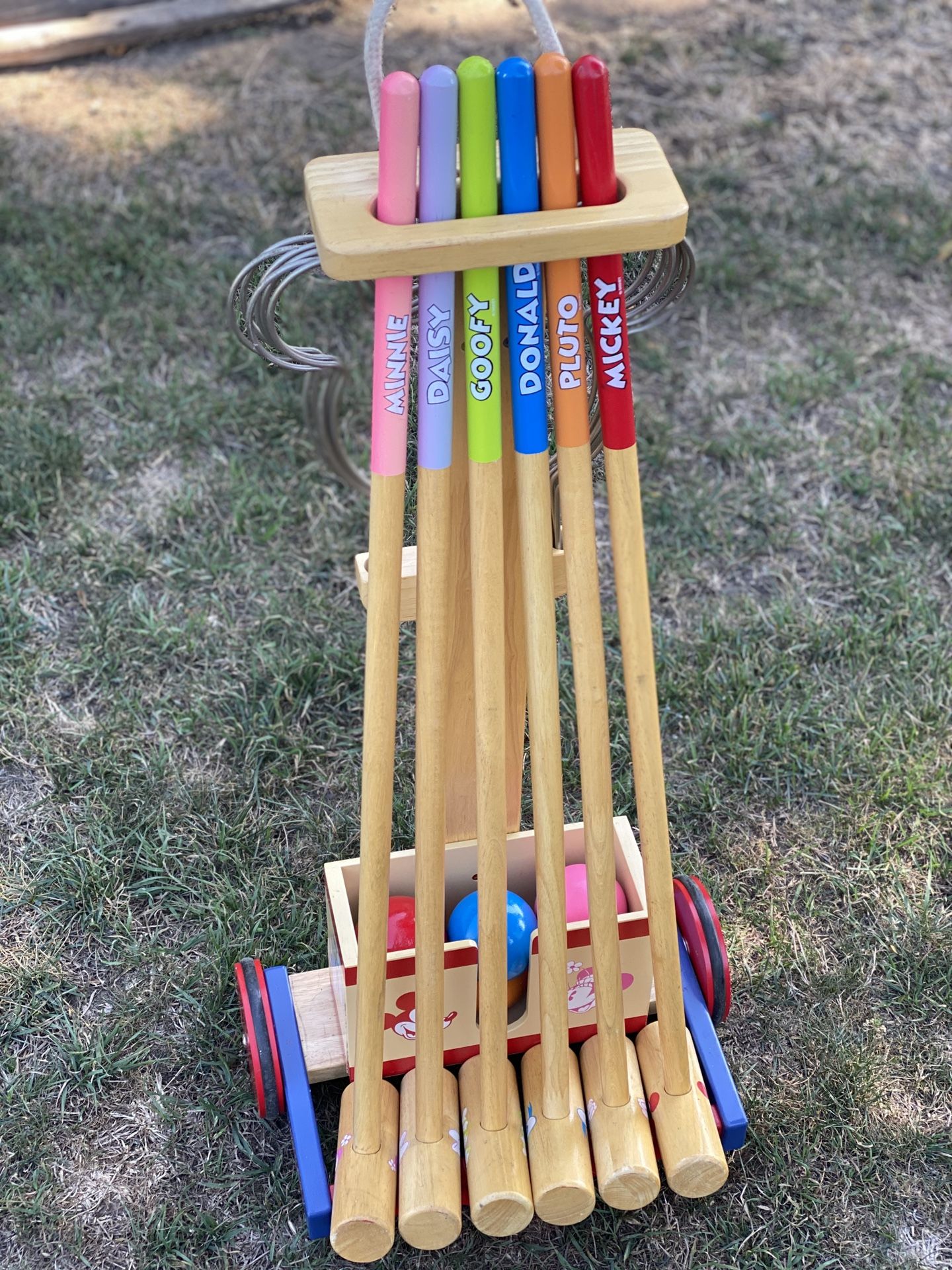 Disney kids croquet set