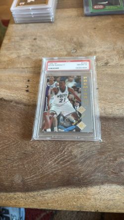 1995 SP Kevin Garnett PSA 8