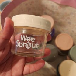 Wee Sprout Glass Jars 
