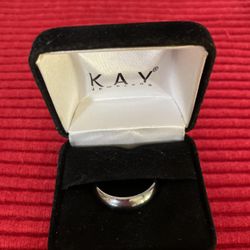 Mens Wedding ring - NEW NEVER WORN tungsten carbide -Anillo Matrimonial