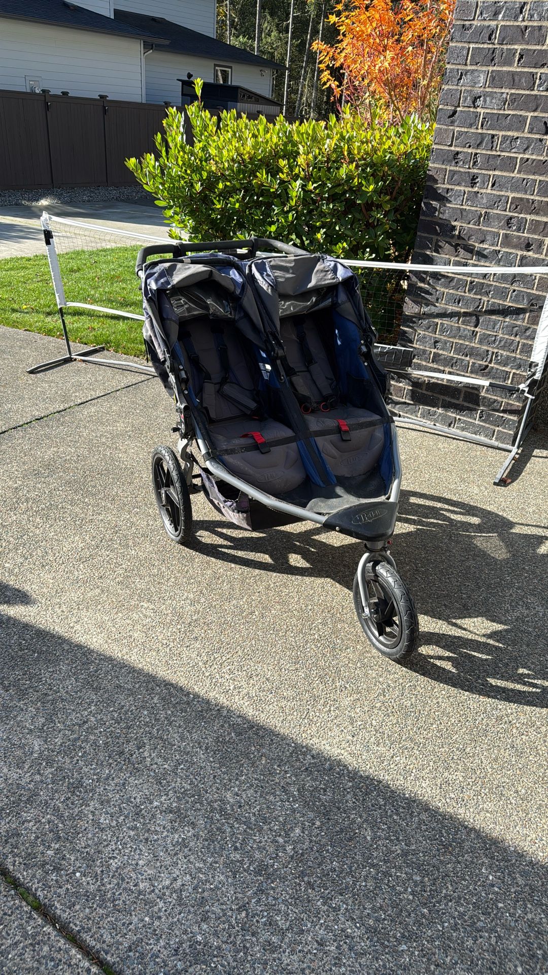 Double Bob stroller