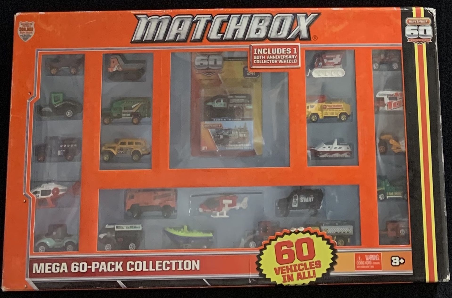 NEW MATCHBOX 60th ANNIVERSARY MEGA 60 PACK COLLECTION