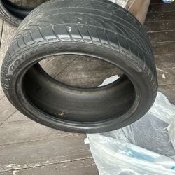 2 New Tires And  1 Use Tire