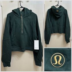 NWT Lululemon Scuba Oversized Half Zip Hoodie Size XL/XXL