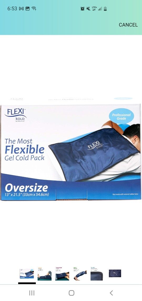 FlexiKold Gel Soft Flexible Ice Pack