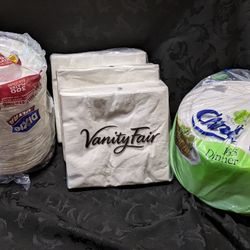 Paper Plates And Napkins 