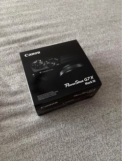 Canon PowerShot G7 X Mark III