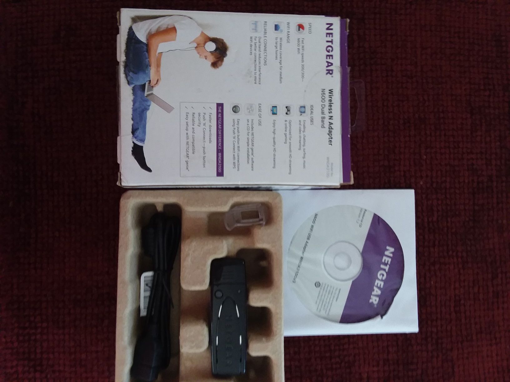 Netgear Wireless N. Adapter. New