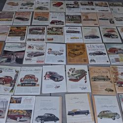 Vintage Car Ads