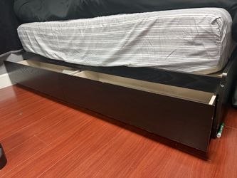 Twin Bed frame w/storage