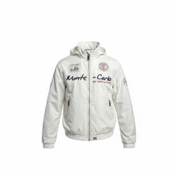 GEOGRAPHICAL NORWAY Jacket Mens M Monte-Carlo 53 Sailing Team Hooded Windbreaker