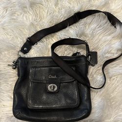 Leather Coach Bag