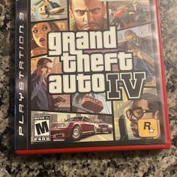 PS3 Grand Theft Auto IV 