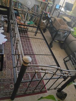 Twin Bed Frame With Trundle