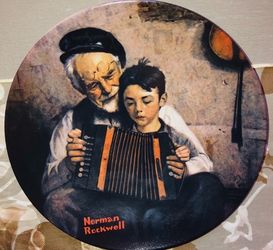 Norman Rockwell Bradford exchange The Music Man