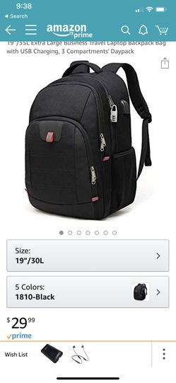 Brand new backpack