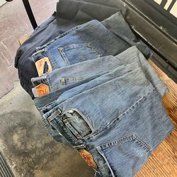 Vintage Original501. Levis 38-29. And 5 Dickes 38x29