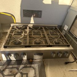 Miele 6 Burner