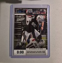 Chandler Jones Time Stamped /249 + Maxx Crosby Raiders Lot