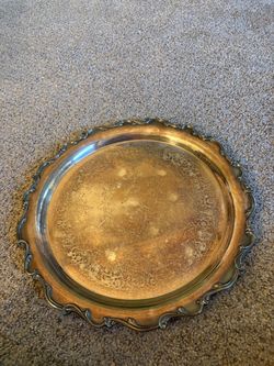 Silver Tray – $30
