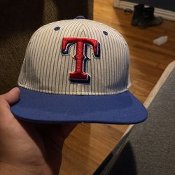 Texas Rangers Pinstripe Hat