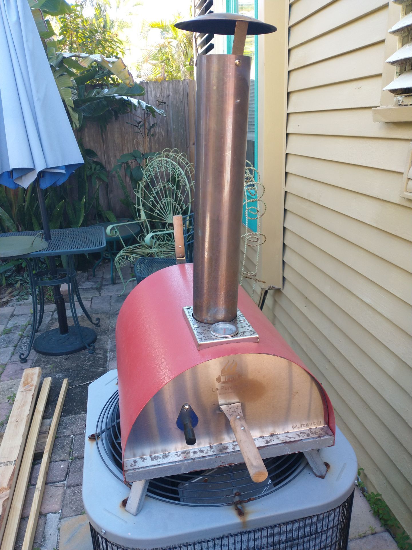 WPPO Le Peppe wood pellet pizza oven