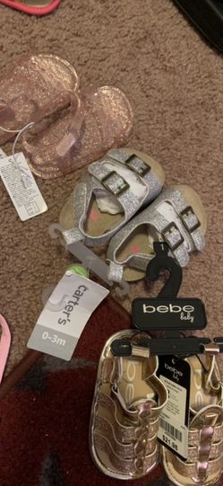 Baby’s Shoes & Sandals..Size 0-3, 3-6 Months size 1, & 2,) $10, $12, $15..Some Are (2 Pairs For $20) (3 Pairs For $30) (5 Pairs for $50) ALSO👇🏽
