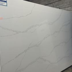 Calacatta Sienna Quartz Slabs Kitchen Countertops