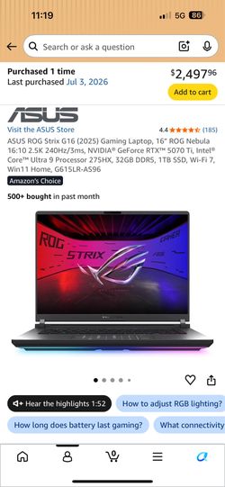 ROG G16