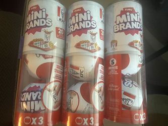 Mini Brands KFC Food Style Toy Balls 